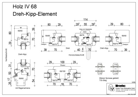 11 - IV 68 - Dreh- Kipp- Element schmaler Flügel_142